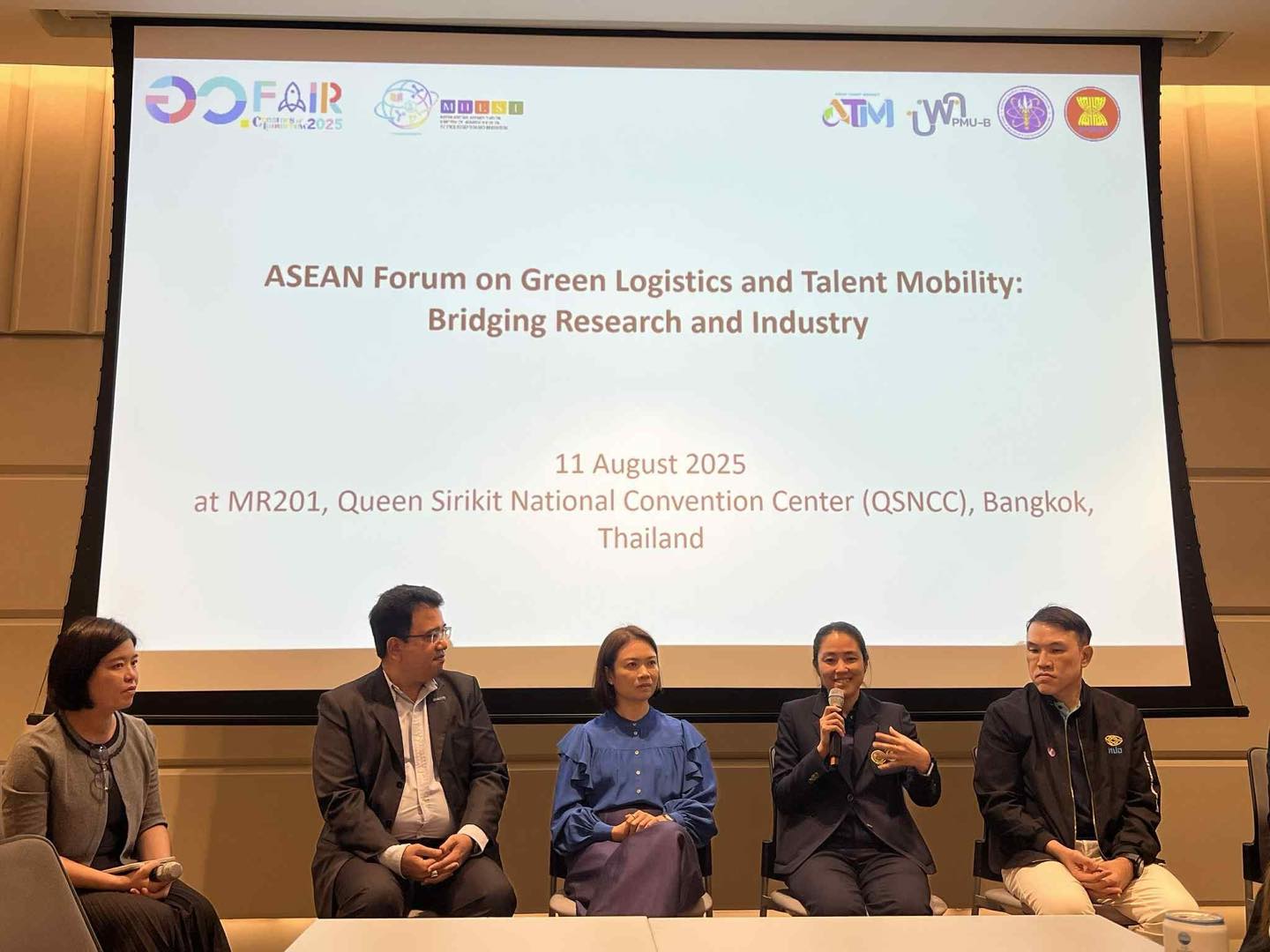 NU LDSC Dean Speaks at ASEAN Forum on Green Logistics & Talent Mobility