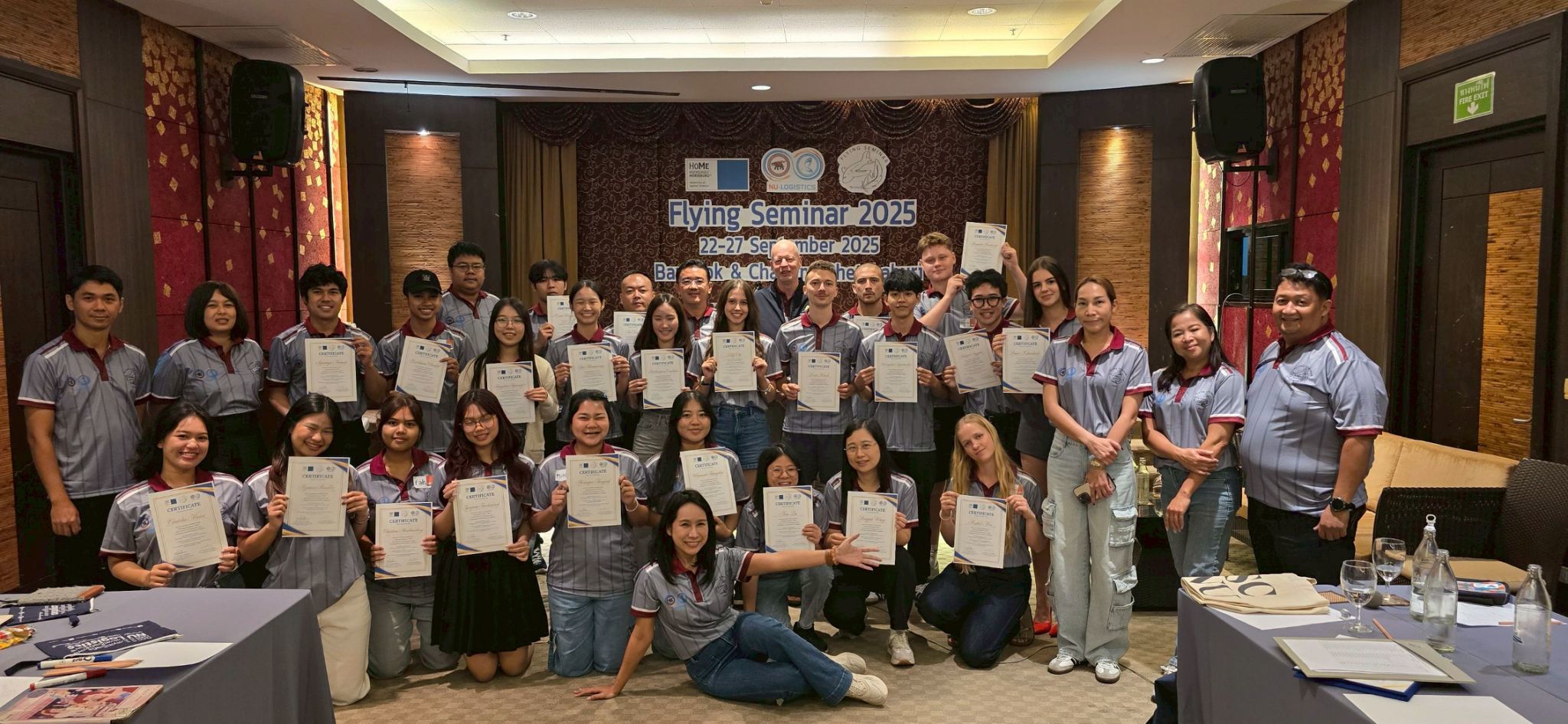 คณะโลจิสติกส์ฯ จัดโครงการ Flying Seminar