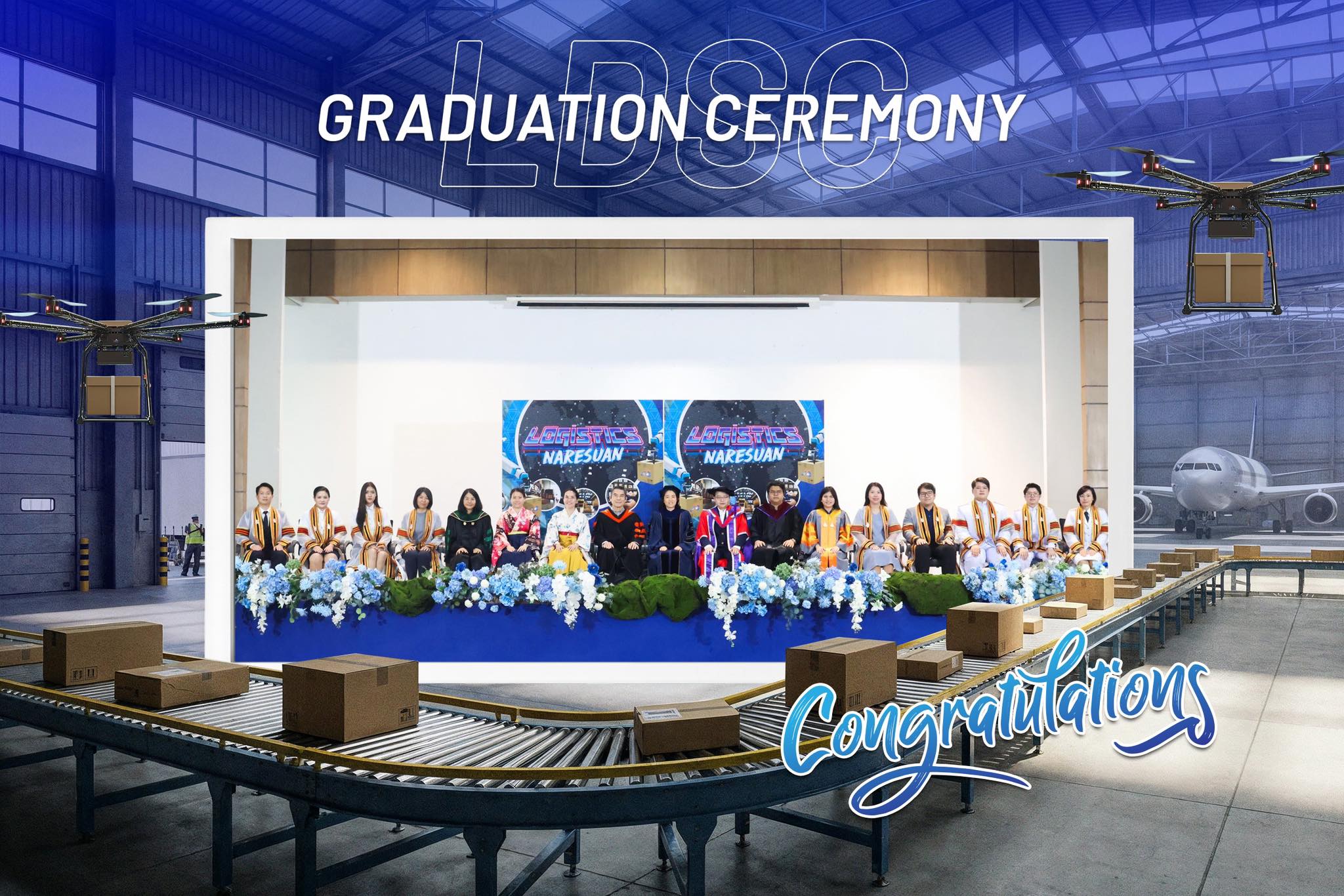 คณะโลจิสติกส์ฯ ขอแสดงความยินดีกับมหาบัณฑิต และดุษฎีบัณฑิต ในโอกาสเข้ารับพระราชทานปริญญาบัตร ประจำปีการศึกษา 2567