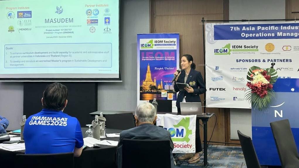 We are proud to share that our Dean, Assoc. Prof. Dr. Kullapa Soratana, represented NU LDSC at the 7th Asia Pacific International Conference on Industrial Engineering and Operations Management