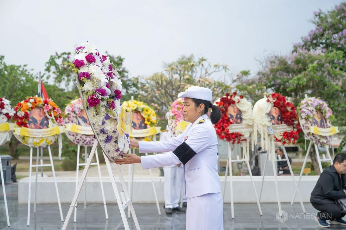 คณะโลจิสติกส์และดิจิทัลซัพพลายเชน ร่วมพิธีวางพวงมาลา น้อมรำลึกพระมหากรุณาธิคุณสมเด็จพระนเรศวรมหาราช