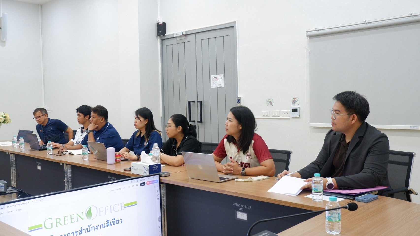 คณะโลจิสติกส์และดิจิทัลซัพพลายเชน จัดการอบรมในหัวข้อ “Green Office”